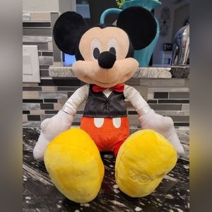 Disney Mickey Mouse Plush Stuffed Animal Tuxedo Bow Tie 2016 Toy 22” Just Play